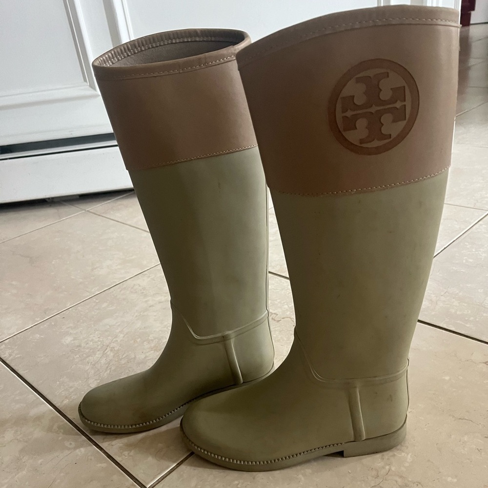 Tory Burch rain boots